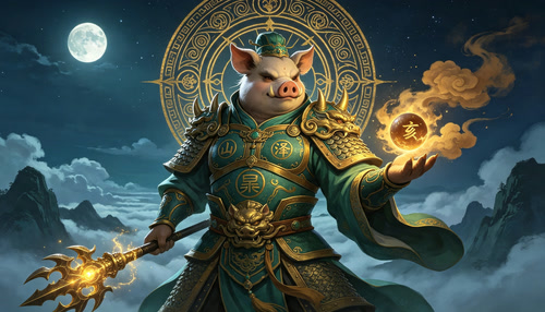 生肖猪将
