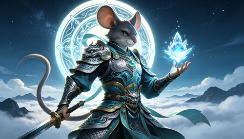 生肖鼠将